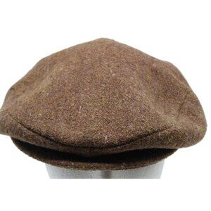 Young An Newsboy Cabbie Hat Size XL Brown